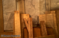 Wood and drawings
